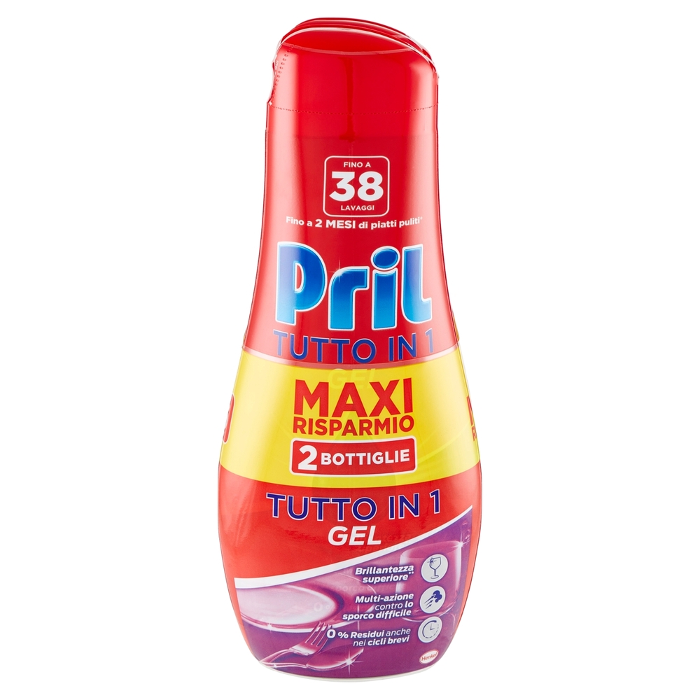 PRIL Tutto in 1 Gel Classico 2x684ml